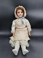 oude grote porseleinen pop SFBJ, begin 1900, Antiek en Kunst, Curiosa en Brocante, Ophalen of Verzenden
