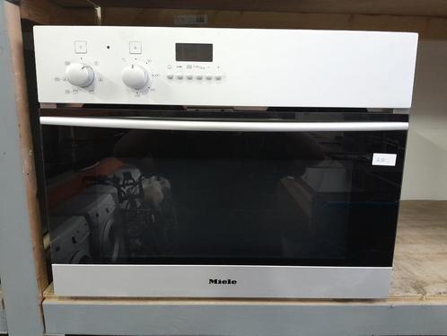 NETTE MATGRIJS MIELE H147MB COMBI OVEN/MAGNETRON TE KOOP, Witgoed en Apparatuur, Magnetrons, Gebruikt, Inbouw, Combimagnetron