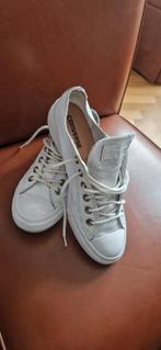 Leren CONVERSE ALLSTAR M.39.5, Kleding | Dames, Schoenen, Wit, Ophalen of Verzenden, Sneakers of Gympen, Converse All Stars
