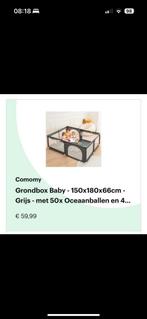 Baby grond box “NIEUW”, Ophalen of Verzenden, Zo goed als nieuw, Overige typen