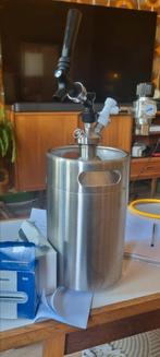 Soda keg 5l bier brouwen met adapter compleet, Ophalen of Verzenden, Zo goed als nieuw, Overige merken