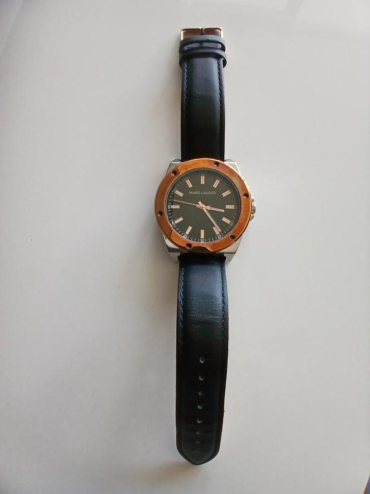 Marc Lauder Herenhorloge - Zo Goed Als Nieuw!, Sieraden, Tassen en Uiterlijk, Horloges | Heren, Ophalen