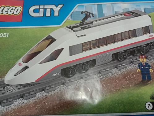 Lego City 60051 - trein met extra rails, Kinderen en Baby's, Speelgoed | Duplo en Lego, Gebruikt, Lego, Ophalen of Verzenden