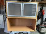 Hangkasten, Huis en Inrichting, Kasten | Kledingkasten, Ophalen, Gebruikt, Glas, 50 tot 100 cm