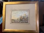Schilderij Toon van Asten - Zeilschepen, Antiek en Kunst, Kunst | Schilderijen | Klassiek, Ophalen of Verzenden