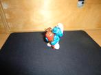 smurfen smurf met rode snoepzak ZEER ZELDZAAM, Ophalen of Verzenden, Zo goed als nieuw, Verschillende Smurfen, Poppetje, Figuurtje of Knuffel