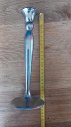 made in India zilverkleurig verzilverd? Kandelaar 23cm hoog, Antiek en Kunst, Ophalen