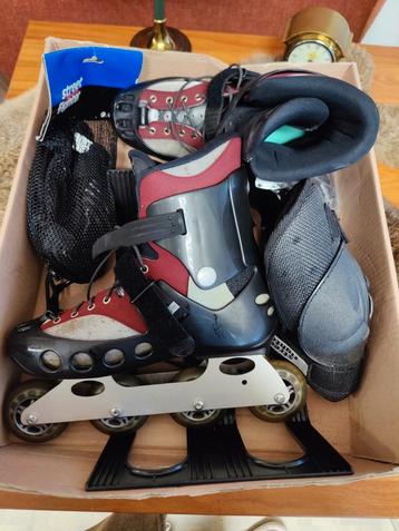 Roces CPT Cape Town Skates EUR 42 + Beschermers (Vintage) beschikbaar voor biedingen