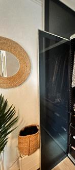 GRATIS Schuifdeur pax 100 x 201 met rail zwart glas, Huis en Inrichting, Kasten | Kledingkasten, Ophalen, Zo goed als nieuw, Glas