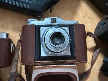 Doos vol Vintage Camera's - Collectie! beschikbaar voor biedingen