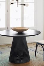 Kave Home eettafel Jeanette (ø120 cm), Ophalen, Teakhout, Rond, Vijf personen of meer