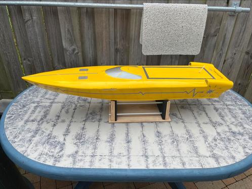 Speedboot (houtbouw), Hobby en Vrije tijd, Modelbouw | Boten en Schepen, Gebruikt, Ophalen of Verzenden