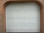 Hormann electrische garagedeur (wit), Ophalen, Kunststof, Gebruikt, 120 cm of meer