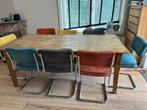eettafel grenen 2 x 1 meter, Huis en Inrichting, Tafels | Eettafels, Ophalen, Gebruikt, 100 tot 150 cm, 200 cm of meer