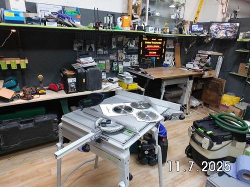 Festool Zaagtafel., Doe-het-zelf en Verbouw, Gereedschap | Zaagmachines, Gebruikt, Cirkelzaag, 1200 watt of meer, 30 tot 70 mm