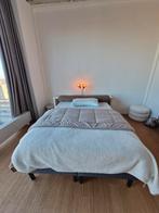 Emma boxspring 140x200 incl. matras en topper, Ophalen, Tweepersoons, 140 cm, Zo goed als nieuw