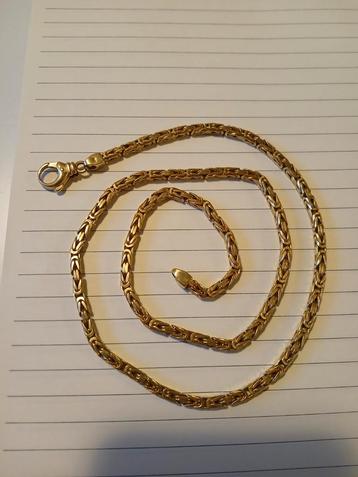 18 karaat koningsketting 57 gram massief 60cm beschikbaar voor biedingen