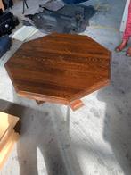 Houten Tafel - Unieke Vorm, Ophalen, Gebruikt, 100 tot 150 cm, Eikenhout