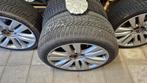 Tesla Model X 20 inch velgen met goede winterbanden, Auto-onderdelen, Banden en Velgen, Ophalen, Gebruikt, 265 mm, Banden en Velgen