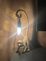 Gouden Aap Lamp - Uniek Design, Ophalen of Verzenden, Zo goed als nieuw, Metaal, 50 tot 75 cm