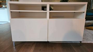 Ikea Besta TV meubel wit