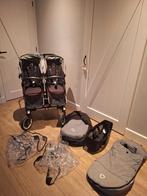 Bugaboo dubbele kinderwagen - Donkey 3 duo wagen, Kinderen en Baby's, Kinderwagens en Combinaties, Gebruikt, Bugaboo, Verstelbare duwstang