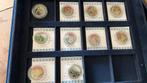 Set van 10 coloured €2 twee euro munten o.a. Andorra, Monaco, Ophalen of Verzenden, Nederland