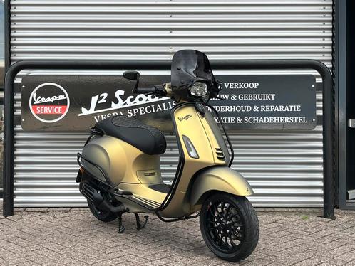 Vespa Sprint Amethyst Gold Brom 2021 15789 km Full-Option, Fietsen en Brommers, Brommers | Vespa, Gebruikt, Overige modellen, Maximaal 45 km/u