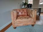 Chesterfield stoel van Delta Chesterfield, Huis en Inrichting, Fauteuils, Ophalen, Gebruikt, 75 tot 100 cm