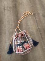 Bijou brigitte boho ibiza geborduurd bucket tas, Sieraden, Tassen en Uiterlijk, Ophalen of Verzenden