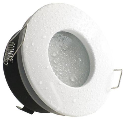 OPRUIMING! Inbouwspot waterdicht rond vast, Huis en Inrichting, Lampen | Spots, Nieuw, Plafondspot of Wandspot, Metaal of Aluminium