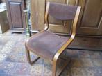 6x Vintage Deense jaren 70 Beuken Multiplex design stoelen, Ophalen
