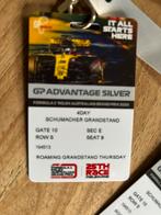 Tickets F1 Melbourne 2020, Tickets en Kaartjes, Twee personen
