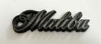 CHEVROLET malibu letters logo merk embleem, Verzamelen, Ophalen of Verzenden, Gebruikt, Auto's