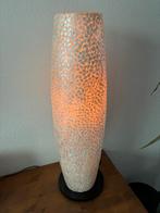 Staande lamp, schelpmotief,, Ophalen, Gebruikt, Overige materialen, 50 tot 75 cm