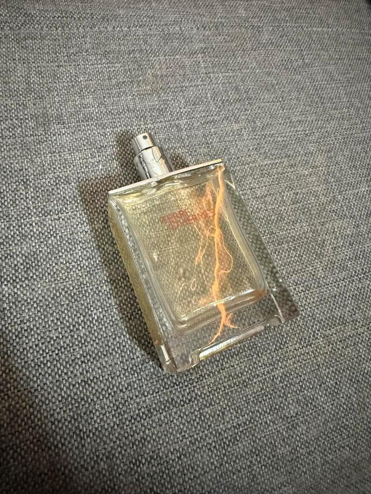 Terre d'Hermès Parfum, Sieraden, Tassen en Uiterlijk, Uiterlijk | Parfum, Gebruikt, Ophalen of Verzenden