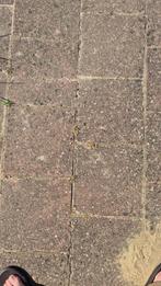 Vierkante tegels, Tuin en Terras, Tegels en Klinkers, Gebruikt, Ophalen of Verzenden, 10 m² of meer, Beton