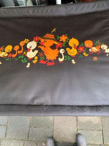 Vintage Boks Kleed met Eendjes beschikbaar voor biedingen