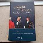 Het recht van binnen, Ophalen of Verzenden, Zo goed als nieuw, Sociale wetenschap