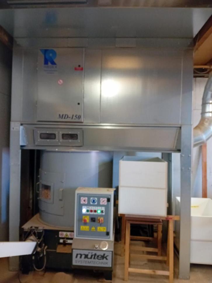 Riedex MD150 met Muetek MPP60 pers, Doe-het-zelf en Verbouw, Gereedschap | Overige machines, Gebruikt, Ophalen
