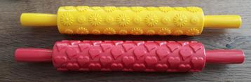 3x Fondant Roller Marsepein Bloem Hart Dolfijn Mal Vorm  beschikbaar voor biedingen
