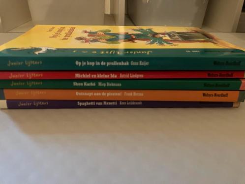 Junior Lijsters - Set van 5 kinderboeken, Boeken, Kinderboeken | Jeugd | onder 10 jaar, Zo goed als nieuw, Fictie algemeen, Ophalen