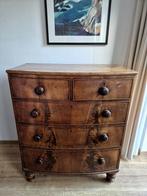 Antiek mahonie ladekast uit Engeland,19de eeuwse, Ophalen