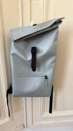 Rains Rolltop Rugzak ice blue / licht grijs zgan, Ophalen of Verzenden, Zo goed als nieuw, 25 tot 40 cm