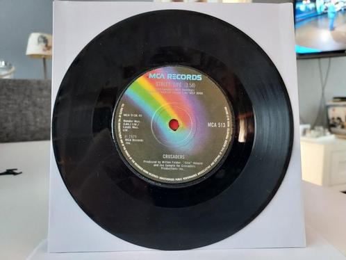 7" Single Crusaders - Street Life / The Hustler, Cd's en Dvd's, Vinyl Singles, Gebruikt, Single, Pop, 7 inch, Verzenden