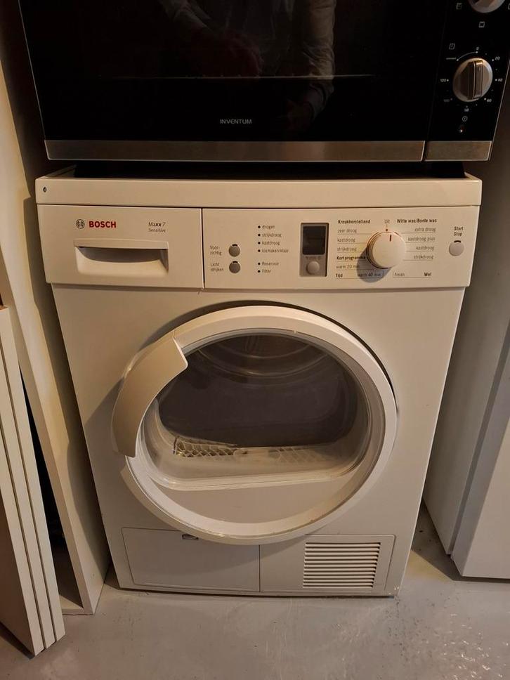 Bosch Maxx 7 Sensitive Wasdroger moet nagekeken worden., Witgoed en Apparatuur, Wasdrogers, Gebruikt, Condens, 85 tot 90 cm, Ophalen of Verzenden