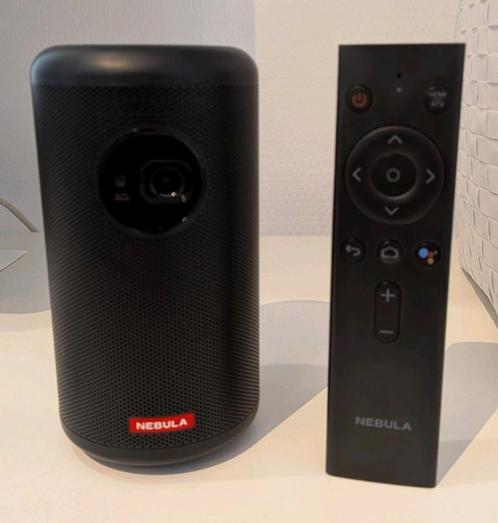 Nebula Capsule II mini projector met Android TV, Audio, Tv en Foto, Beamers, Gebruikt, DLP, HD (720), Ophalen of Verzenden