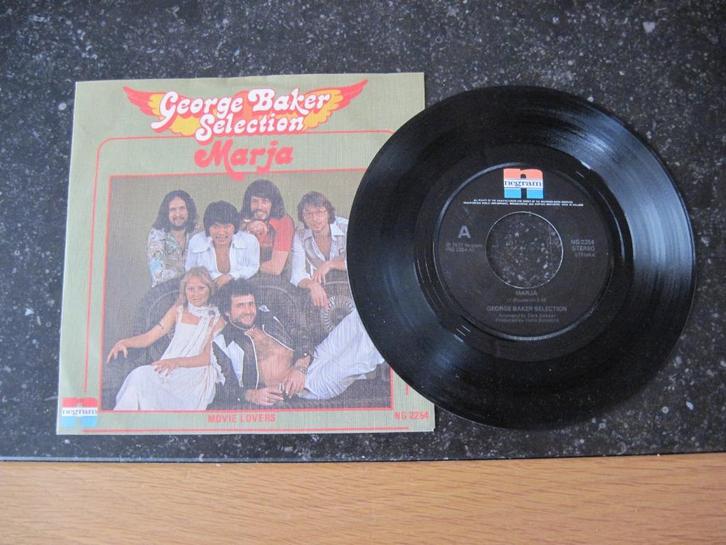 George Baker Selection - Marja (single), Cd's en Dvd's, Vinyl Singles, Gebruikt, Single, Pop, 7 inch, Ophalen of Verzenden