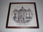 Gesigneerde prent van de Vleeshal in Breda, Ophalen of Verzenden