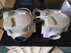 2x ABB Minifan mechanische ventilatie met perilex stekker, Ophalen of Verzenden, Gebruikt, Ventilator